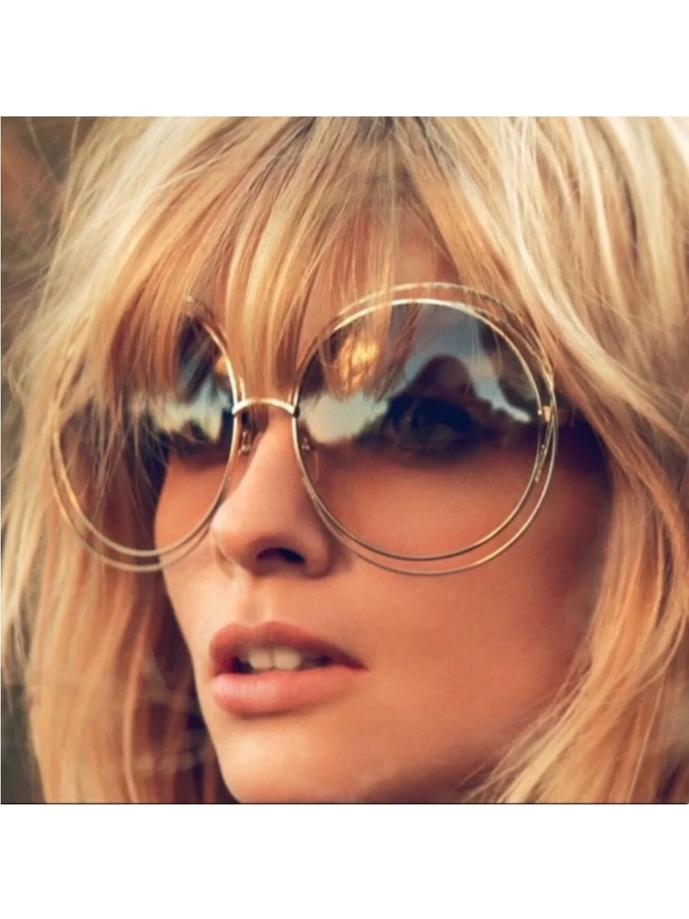 ✨FARRAH RETRO 70’s hipster OVERSIZED SHADES *NWT*